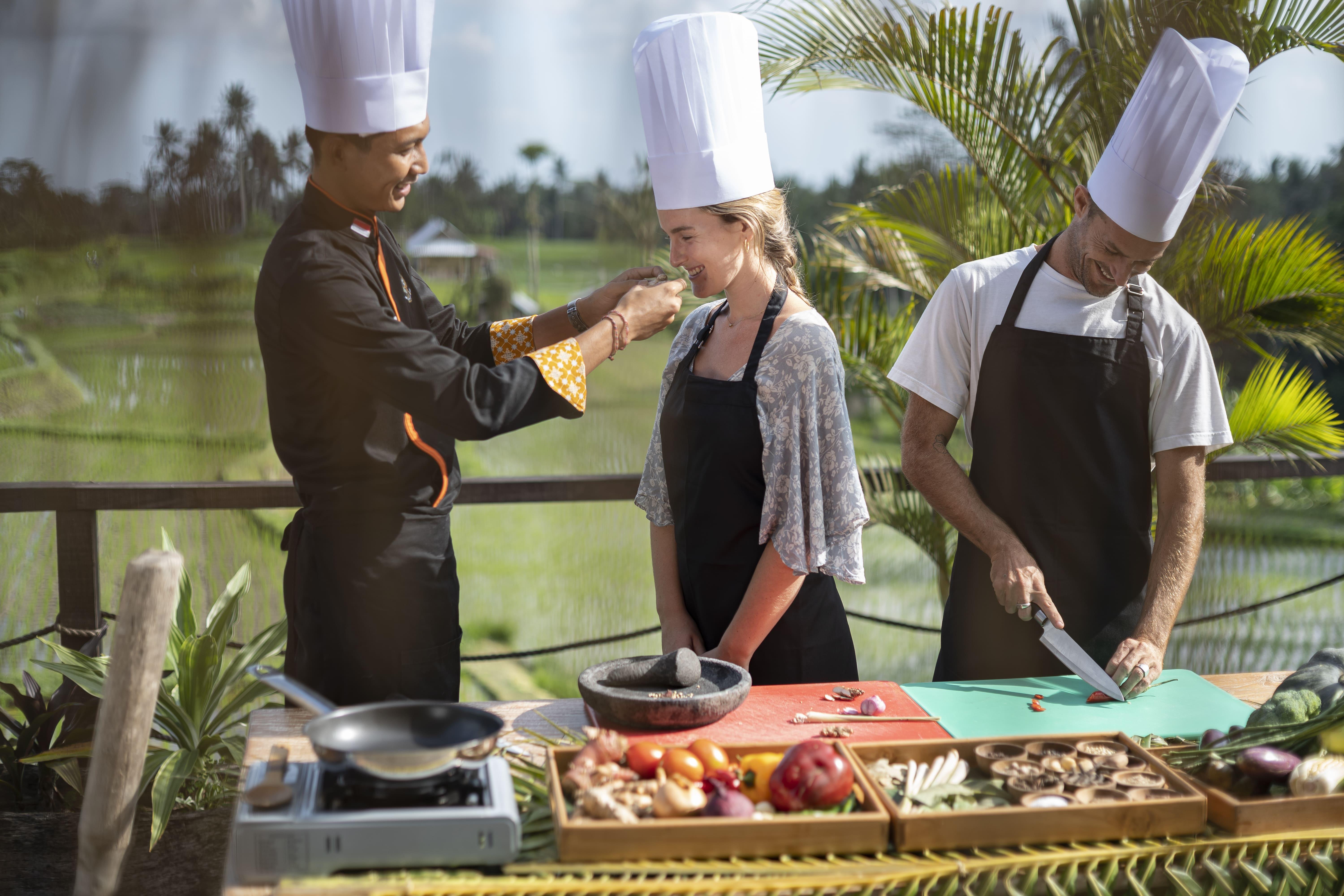 The Sun Of Granary Resort And Villas Ubud Exteriör bild