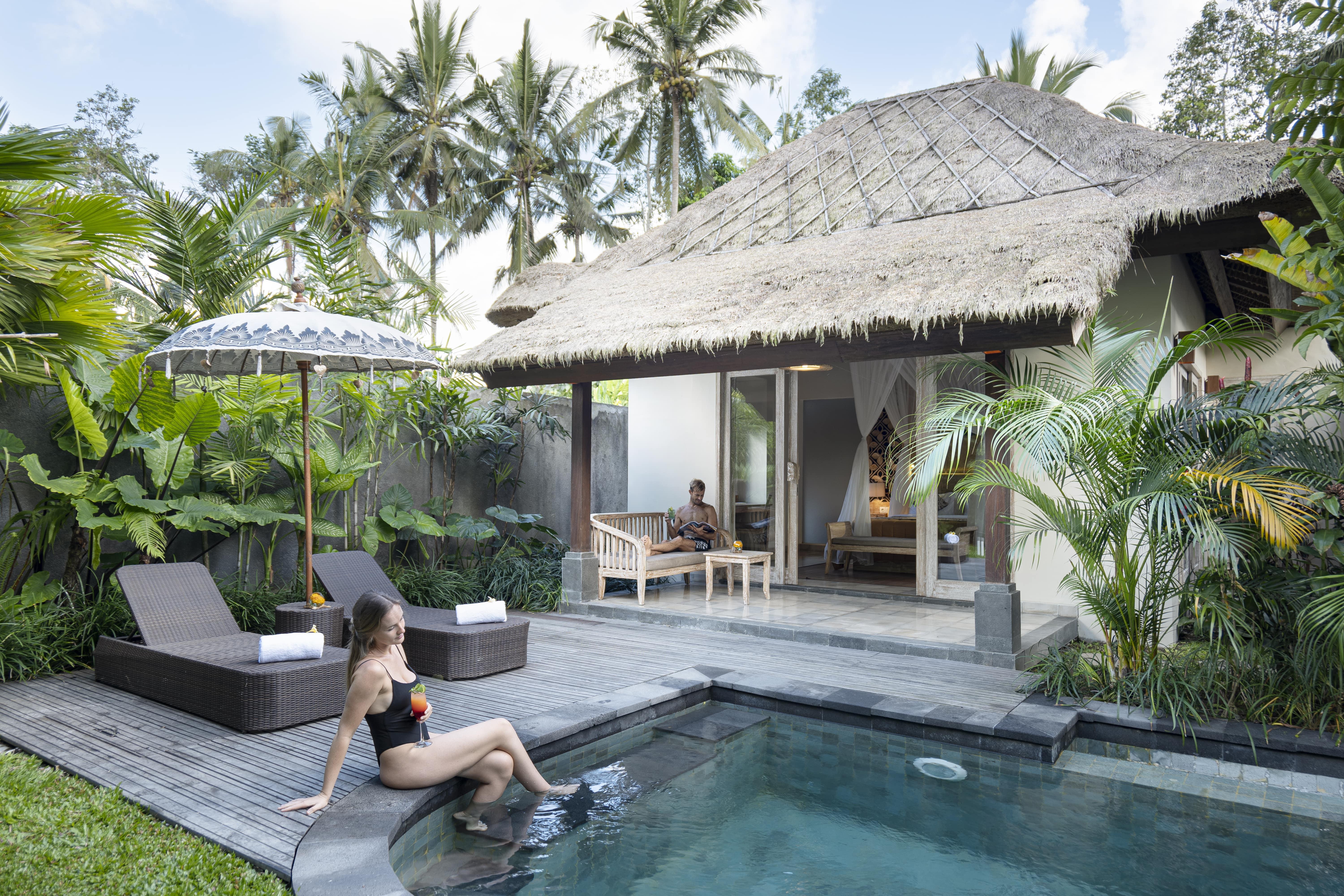 The Sun Of Granary Resort And Villas Ubud Exteriör bild