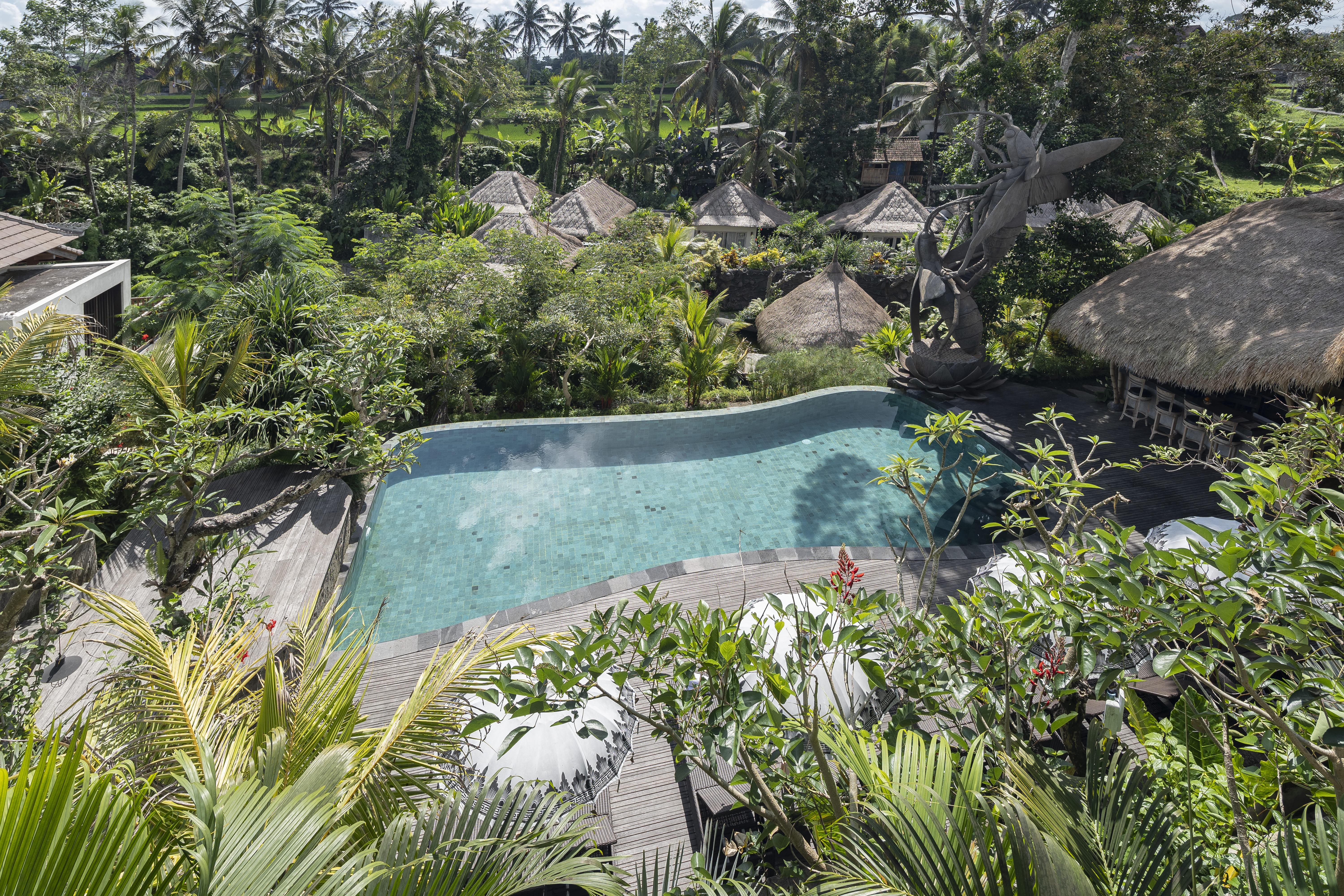 The Sun Of Granary Resort And Villas Ubud Exteriör bild